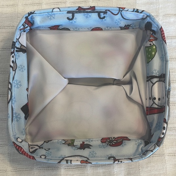 Thirty-One Littles carry all caddy snow daze retired organizer bag snowmen - Picture 3 of 10